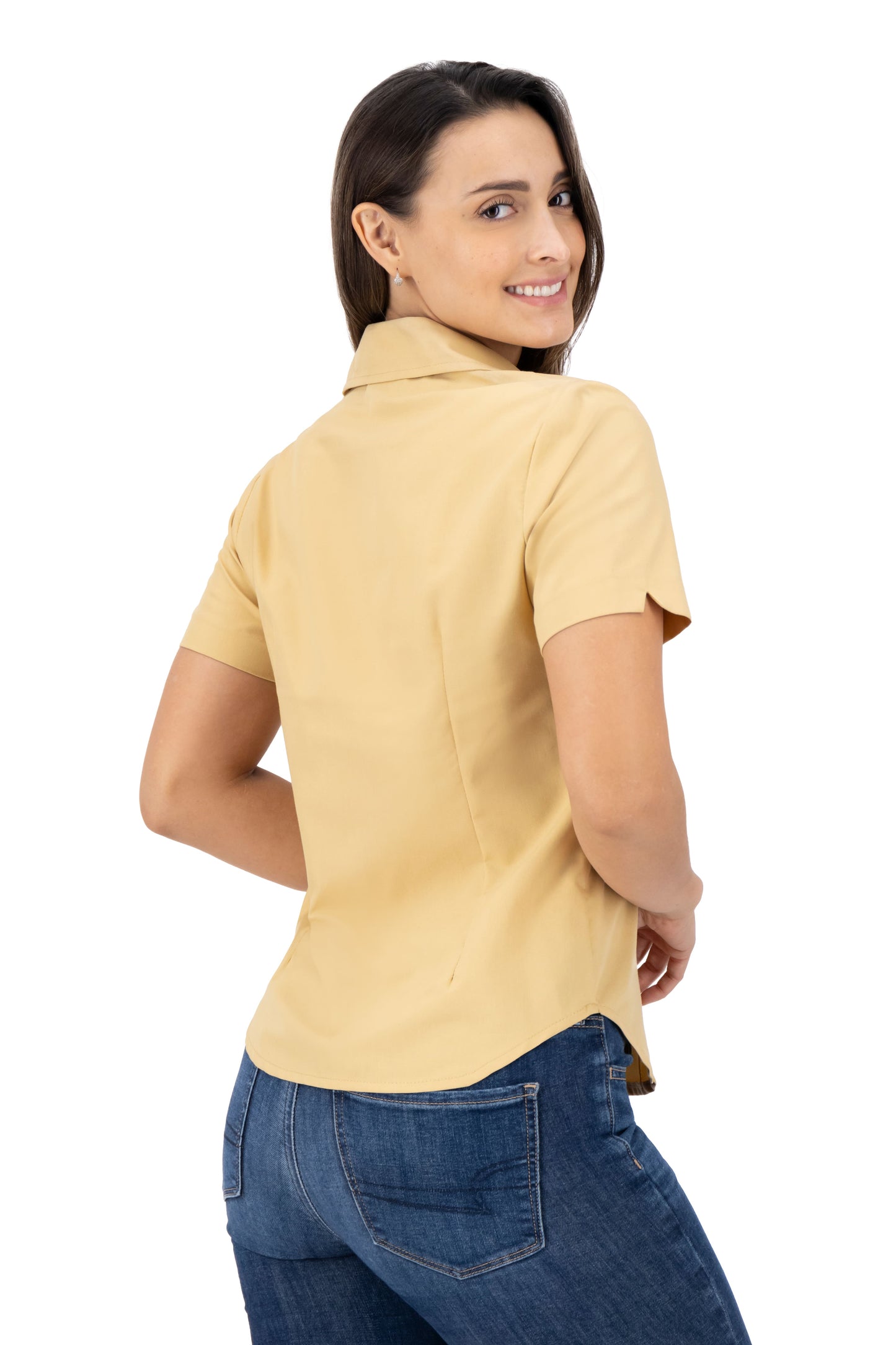 Blusa Color Mostaza