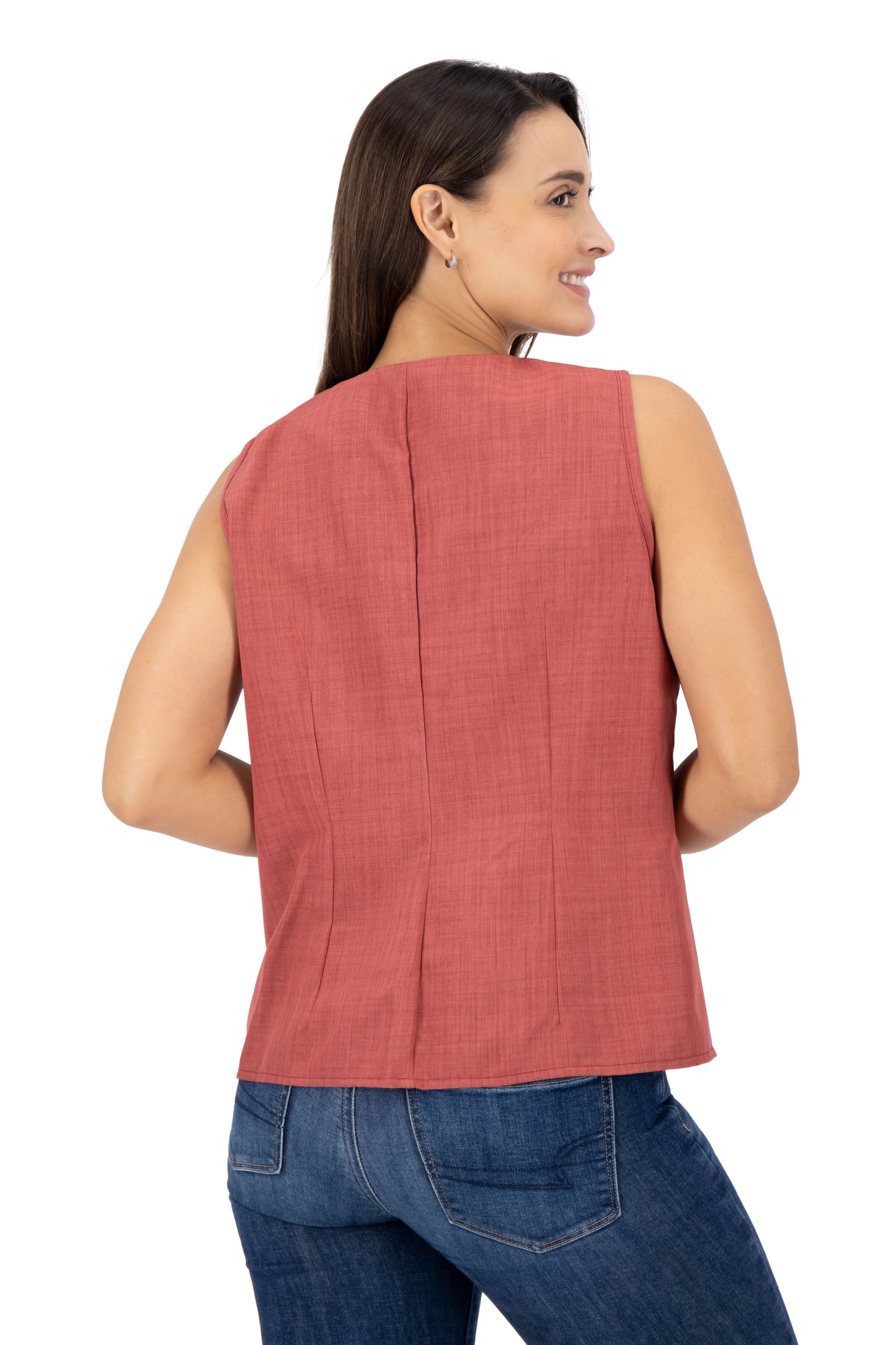 Blusa Color Ladrillo