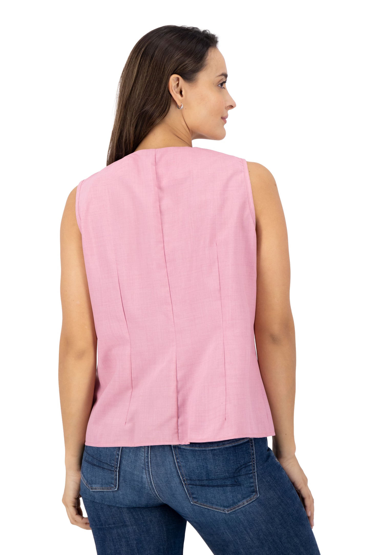 Blusa Color Rosa Intenso