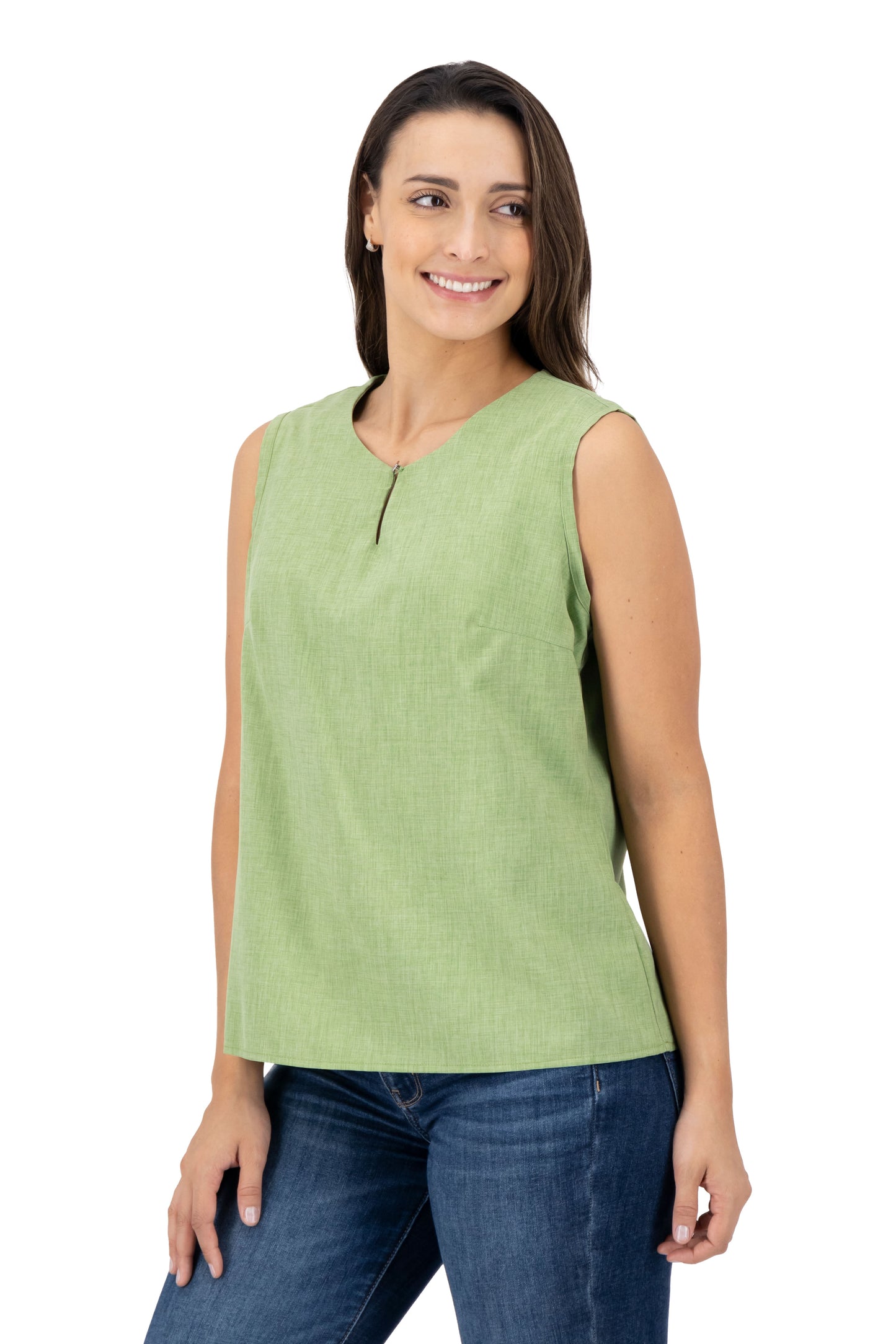 Blusa Color Verde Bandera