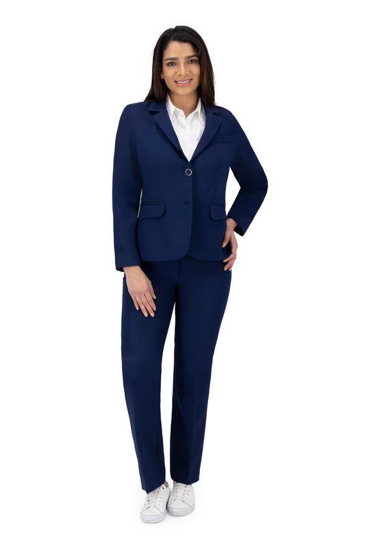 Traje (Saco/Pantalon) Color-Indigo