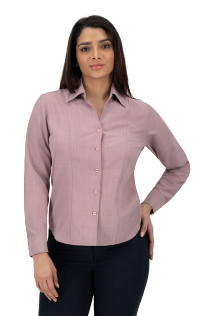 Blusa Color Palo De Rosa Rayada